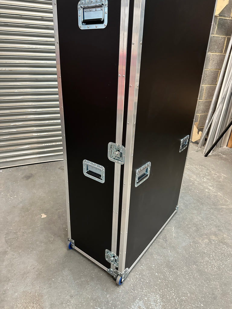 10 Way Helmet and kit wheeled case. Flightcase UK